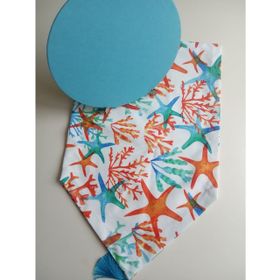 Ayşemce Amerikan servis 1039 taba renk deve tabanı desenli runner (6 taba supla)