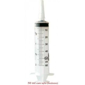 Ayset 50 ml 70 Adet Beslenme Enjektörü Çam Uçlu Şırınga