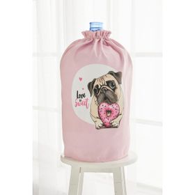 Ayshome Pembe Sevimli Köpek Damacana Kılıfı