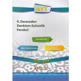 AYT 2. Dereceden Denklemler Eşitsizlik Parabol Sonuç Yayınları