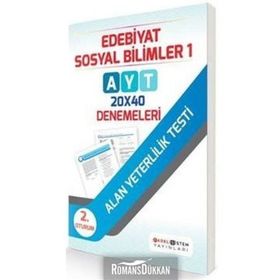 AYT 2. Oturum Edebiyat Sosyal Bilimler 1 20x40 Denemeleri - kollektif