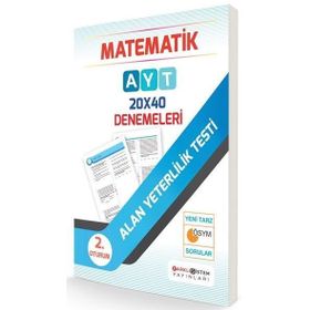 AYT 2. Oturum Matematik 20x40 Denemeleri - kollektif