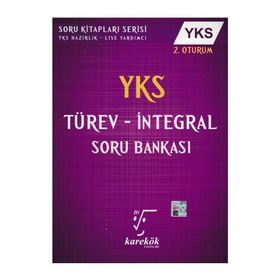 AYT 2.Oturum Türev İntegral Soru Bankası - Karekök Yayınları