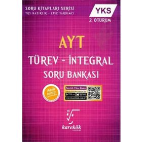 AYT 2.Oturum Türev İntegral Soru Bankası - Karekök Yayınları
