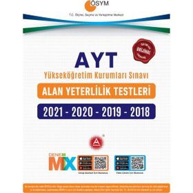 AYT 2021-2020-2019-2018 Tıpkı Basım Çıkmış Sorular - A Yayınları