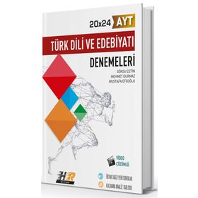AYT 20x24 Türk Dili ve Edebiyatı Denemeleri - Hız ve Renk Yayınları