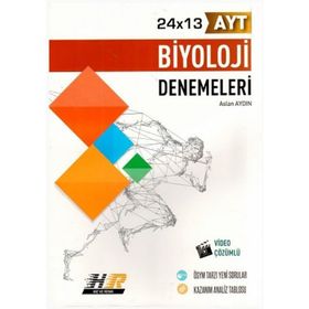 AYT 24x13 Biyoloji Denemeleri - Hız ve Renk Yayınları