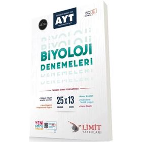 AYT 25`li Biyoloji Deneme Limit Yayınları