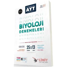AYT 25`li Biyoloji Deneme Limit Yayınları