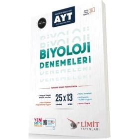 AYT 25`li Biyoloji Deneme Limit Yayınları