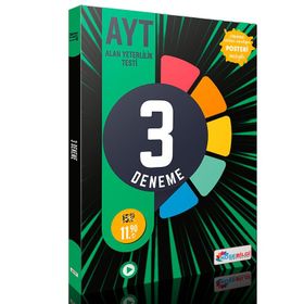 AYT 3 Deneme-KöşeBilgi Yayınları