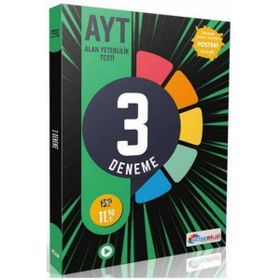AYT 3 Deneme-KöşeBilgi Yayınları