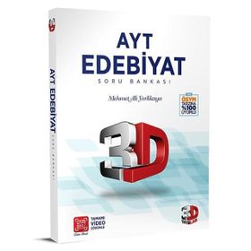 AYT 3D Edebiyat Tamamı Video Çözümlü Soru Bankası Çözüm Yayınları