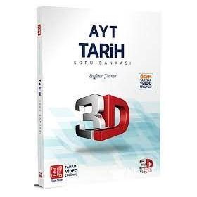 AYT 3D Tarih Tamamı Video Çözümlü Soru Bankası Çözüm Yayınları