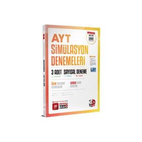 AYT 3'lü Sayısal Simülasyon Genel Deneme - 3D Yayınları