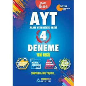 AYT 4 Deneme-Sıradışıanaliz Yayınları