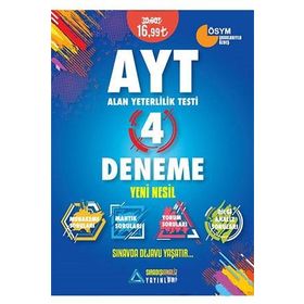 AYT 4 Deneme-Sıradışıanaliz Yayınları
