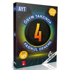 AYT 4 Fasikül Deneme-Strateji Yayınları
