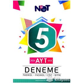 AYT 5 Fasikül Deneme Seti Binot Yayınları