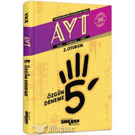 AYT 5 Özgün Deneme Ankara Yayıncılık