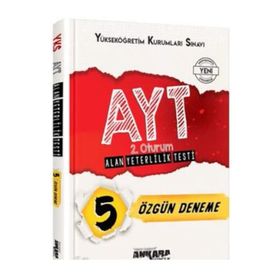 AYT 5 Özgün Deneme Ankara Yayıncılık