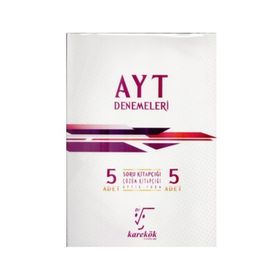 AYT 5'li Çözümlü Denemeleri Karekök Yayınları