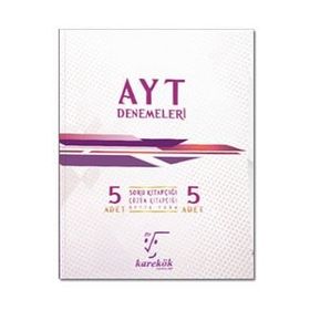 AYT 5'li Deneme Seti - Karekök Yayınları