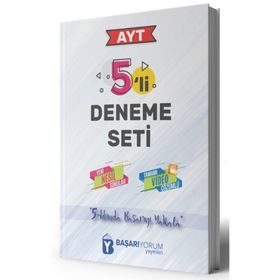 Ayt 5li Deneme Sınavı Paketi Açı Yayınları