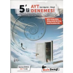 AYT 5'li Eşit Ağırlık Sözel Denemesi Kafadengi Yayınları