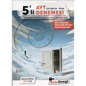 AYT 5'li Eşit Ağırlık Sözel Denemesi Kafadengi Yayınları