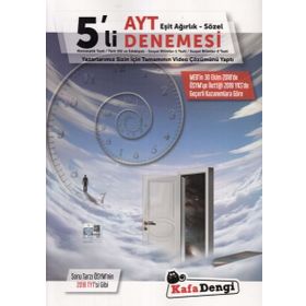 AYT 5'li Eşit Ağırlık Sözel Denemesi Kafadengi Yayınları