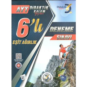 AYT 6 Deneme Sınavı Didaktik Kalem