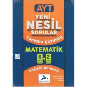 AYT 6+2 Yeni Nesil Matematik Denemesi Paraf Yayınları