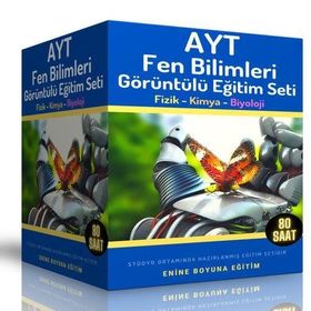 AYT 80 Saat Anlatım Fen Bilimleri Görüntülü Eğitim Seti