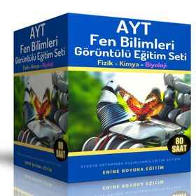 AYT 80 Saat Anlatım Fen Bilimleri Görüntülü Eğitim Seti