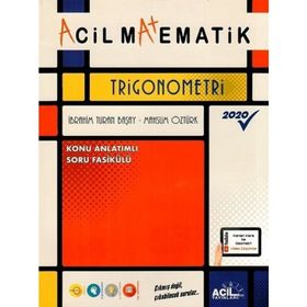 Ayt Acil Konu Denemeleri Matematik Trigonometri 2019 - Acil Yayınları