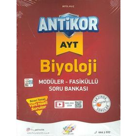 AYT Antikor Biyoloji Soru Bankası-Fdd Yayınları
