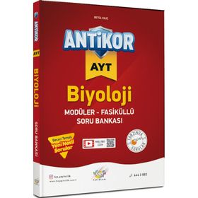 AYT Antikor Biyoloji Soru Bankası-Fdd Yayınları