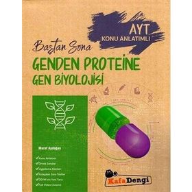 AYT Baştan Sona Gen Biyolojisi - Kafa Dengi Yayınları