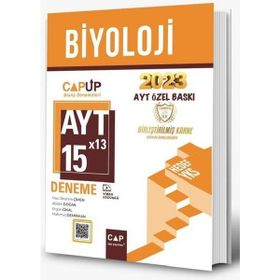AYT Biyoloji 15 X 13 Up Deneme 2023 Özel Baskı - Çap Yayınları