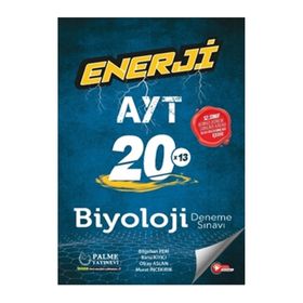 AYT Biyoloji 20x13 Deneme Sınavı -Palme Yayınevi