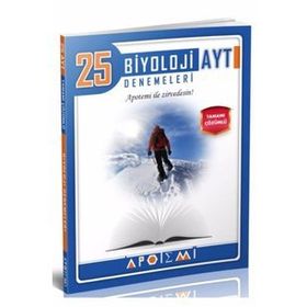 AYT Biyoloji 25 li Denemeleri-Apotemi Yayınları