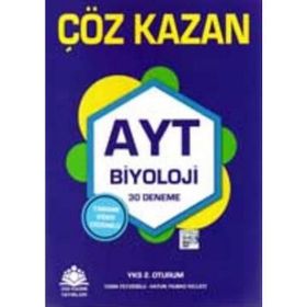 AYT Biyoloji 30 Deneme Çöz Kazan Yayınları