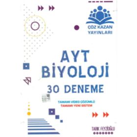 AYT Biyoloji 30 Deneme Çöz Kazan Yayınları
