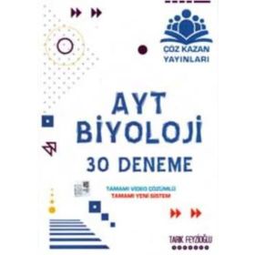 AYT Biyoloji 30 Deneme Çöz Kazan Yayınları
