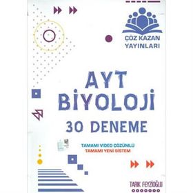 AYT Biyoloji 30 Deneme Çöz Kazan Yayınları