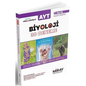 Ayt Biyoloji 30 Deneme - Miray Yayınları