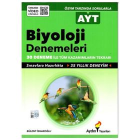 AYT Biyoloji 30 Fasikül Deneme - Aydın Yayınları