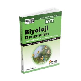 AYT Biyoloji 30 Fasikül Deneme - Aydın Yayınları