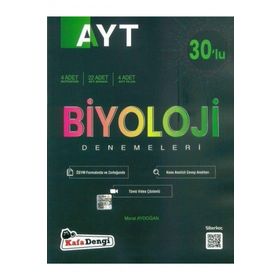 AYT Biyoloji 30'lu Deneme Kafadengi Yayınları